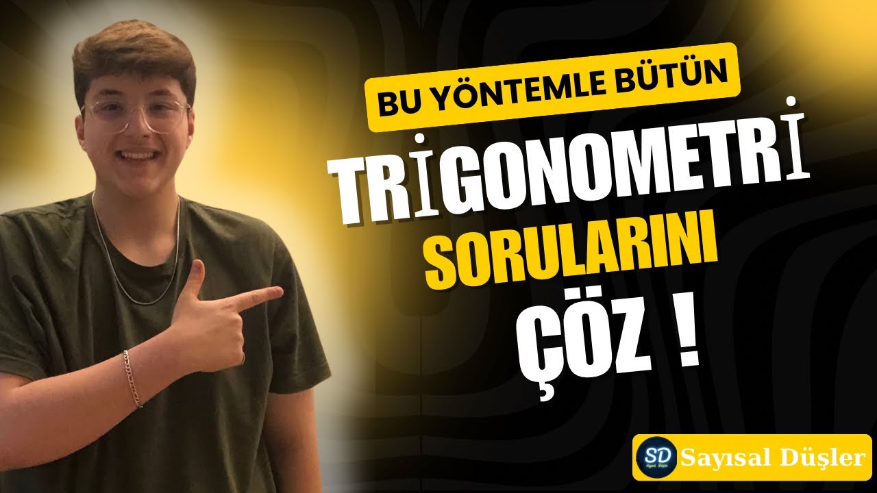 7’Dk da bütün trigonometri sorularını çöz |Sadeleştirme soruları | SD Tayfa