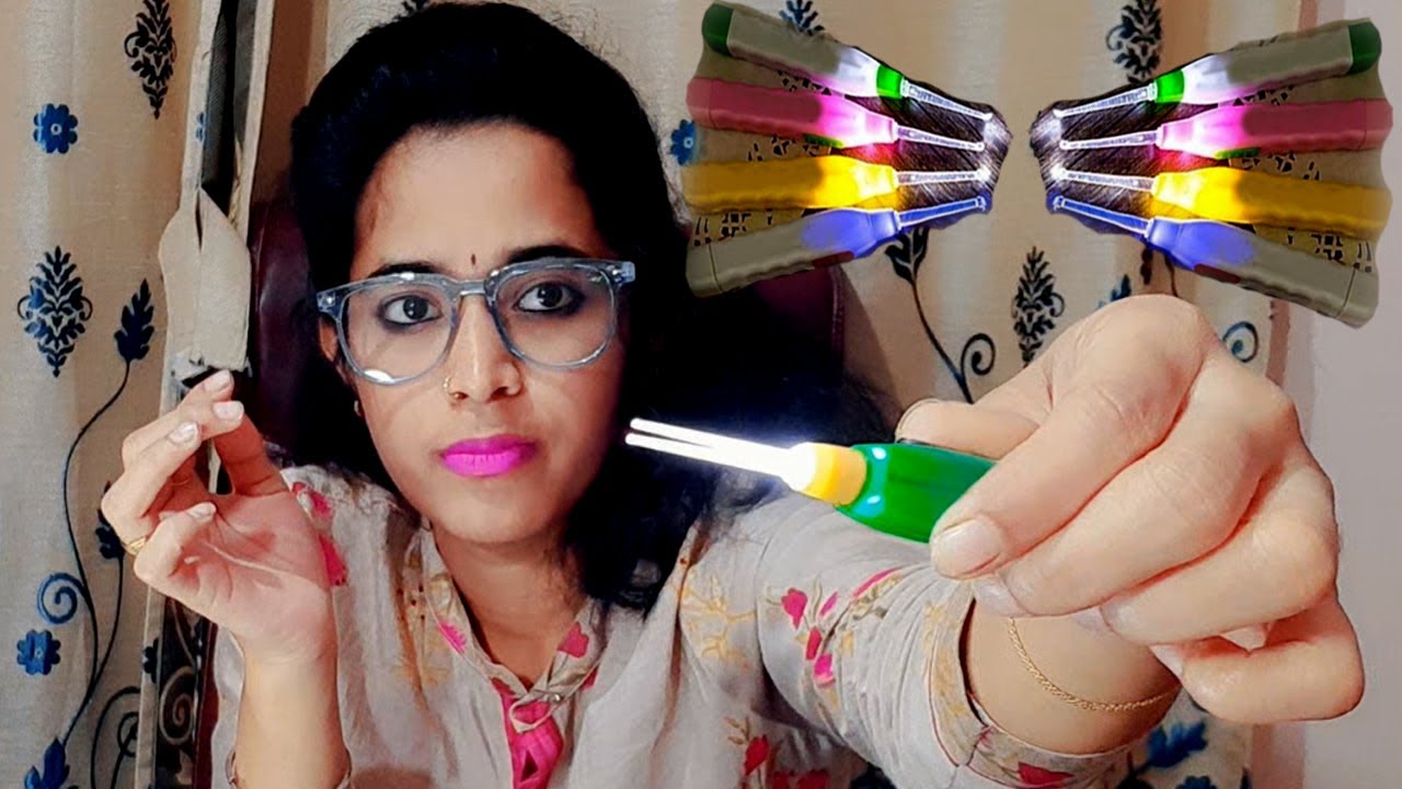 LED Flashlight Earpick Unboxing TeluguEar pick Unboxing product in