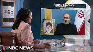 Iran foreign minister says 'we have a very good partnership with Russia’ amid Iran war