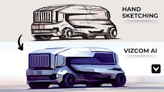 Unleash Your Creativity: Design a Stunning Vehicle Concept with Vizcom!