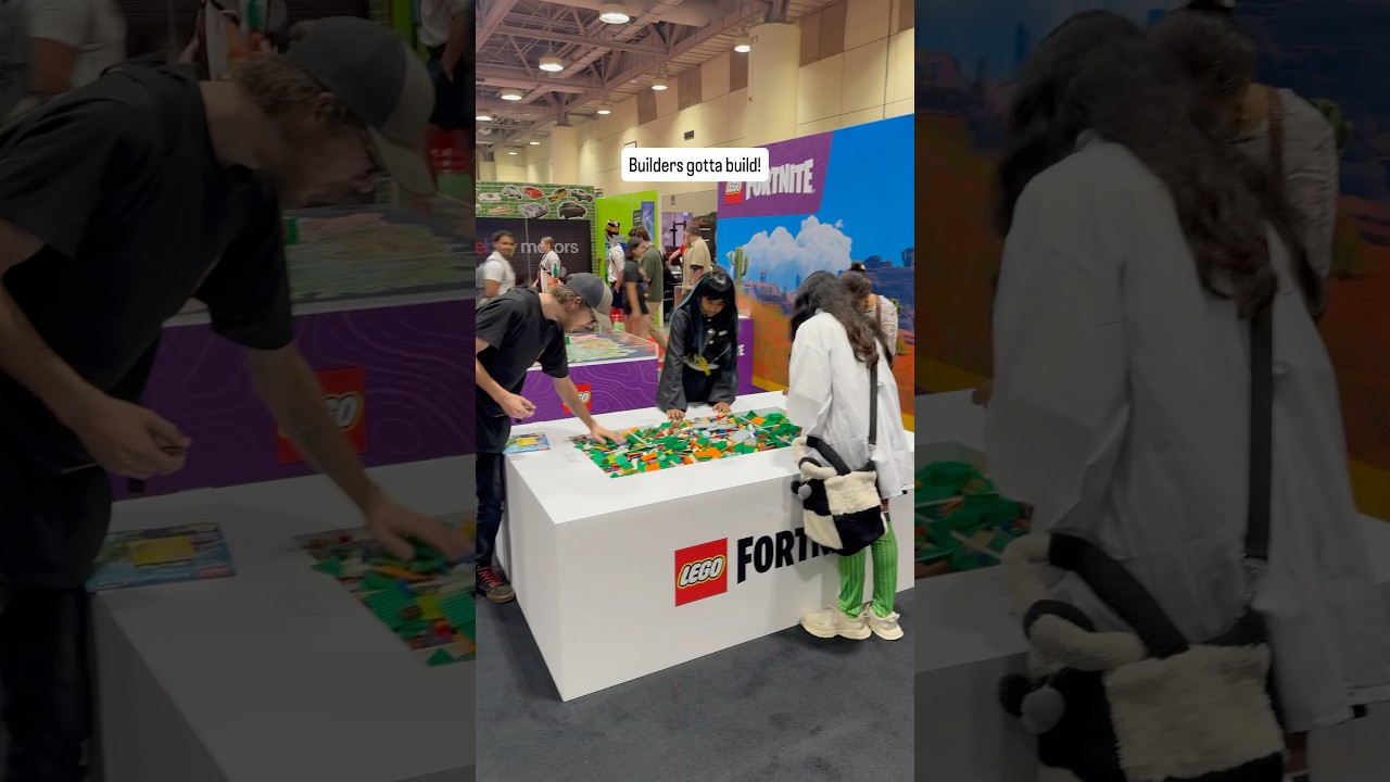 The sights and sounds from the LEGO booth at FanExpo Canada 2025! 