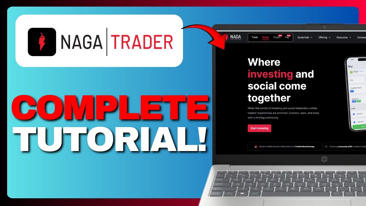 Учебное пособие по торговле с использованием NAGA: Как использовать NAGA (полное руководство) 2026!