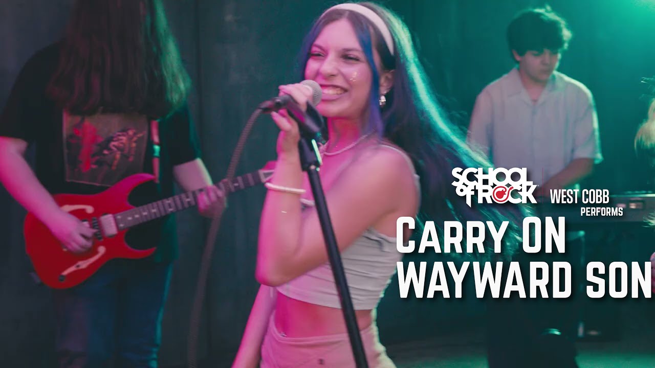 School of Rock West Cobb House Band 2025 performs "Carry on Wayward Son" by Kansas