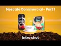 Intro coffee beans shot - Nescafe commercial Part 1