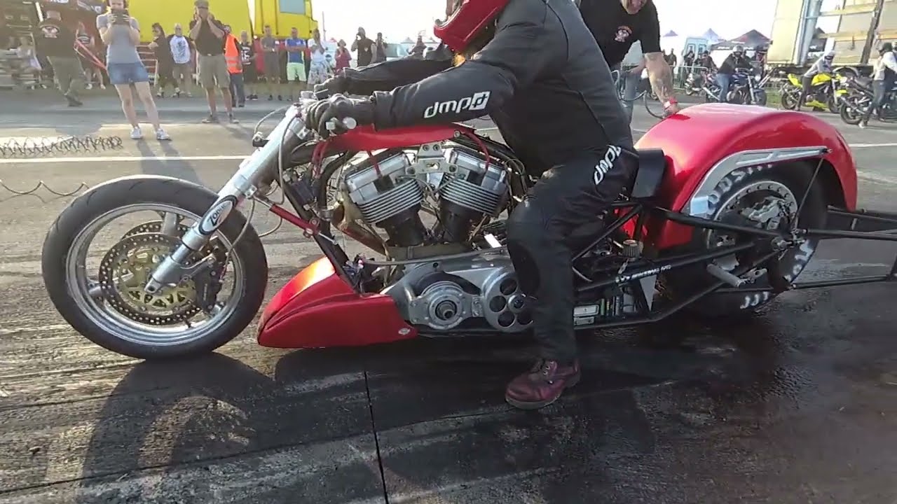 Nitro Harley Top Fuel Bike @ Le Pêchereau, France