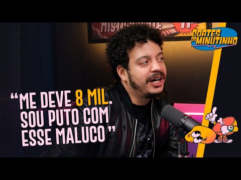 Show no começo da carreira e Golpe de contratante | Cortes do Minutinho