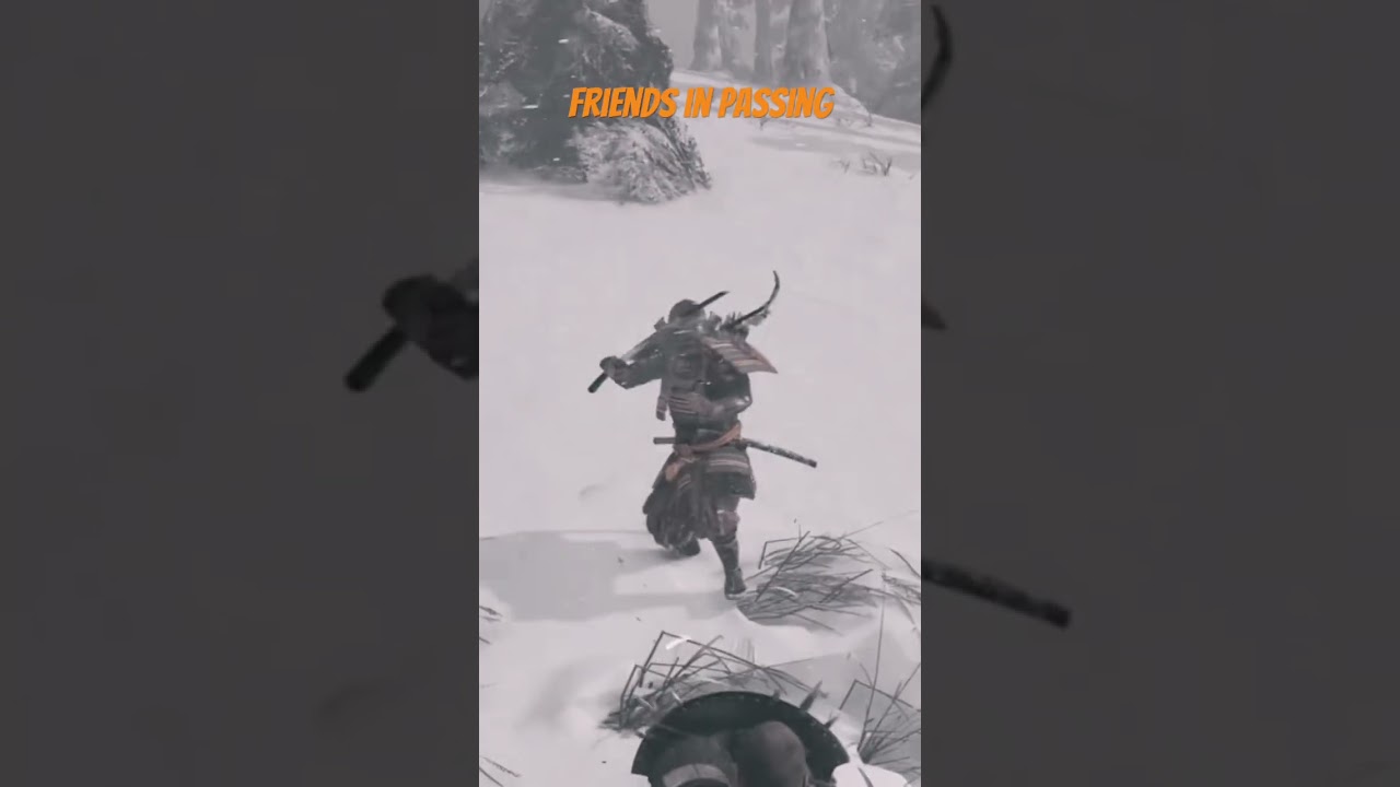 Friends in passing || Ghost Of Tsushima