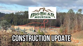 Big Bear Mountain Construction Update Dollywood Theme Park in Pigeon Forge, TN | November 2022