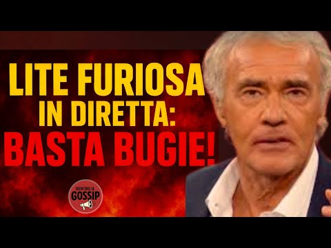 Video GARLASCO: LITE FURIOSA IN DIRETTA – GILETTI PERDE LA PAZIENZA CON DE RENSIS! (FUORI ONDA CHOC)