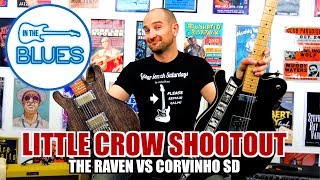 Little Crow Raven Vs Little Crow Corvinho Sd Electric Guitar