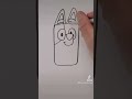 How To Draw BLUEY 