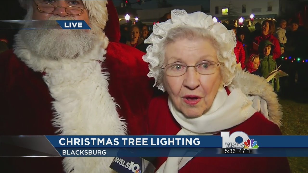 2015 Blacksburg Christmas Tree Lighting YouTube