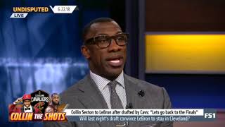 Collin Sexton to LeBron after drafted by Cavs : Lets go back to the Finals