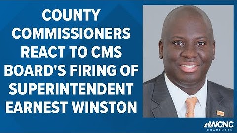 Mecklenburg County Commissioners react to CMS Board