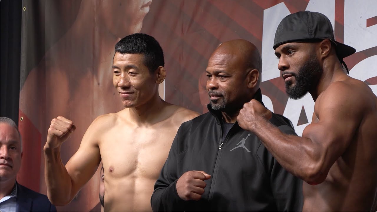 Jean Pascal vs Fanlong Meng ProBox Promotions weigh-in highlights
