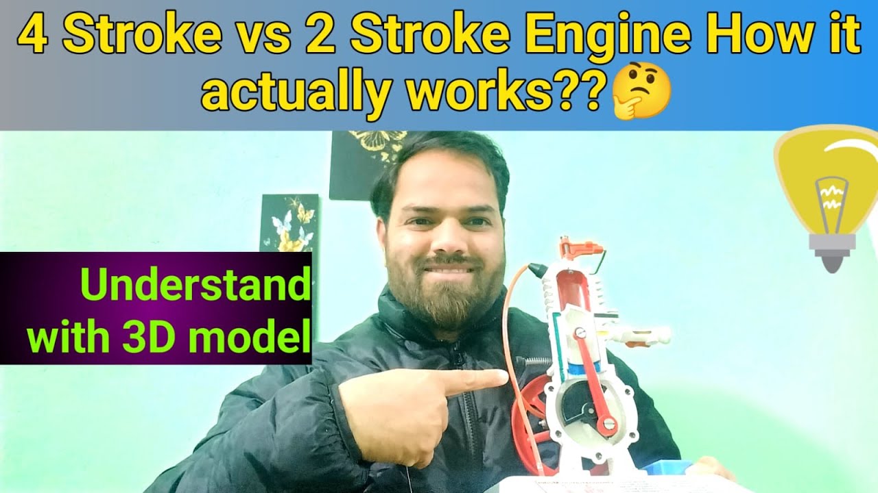 2 Stroke vs 4 Stroke Engine Comparison in detail. 