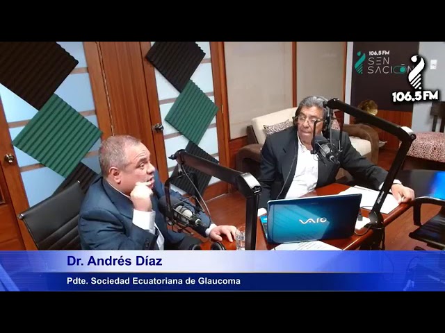 Entrevista al Dr. Andrés Días Sensación noticias - Semana Mundial de Glaucoma