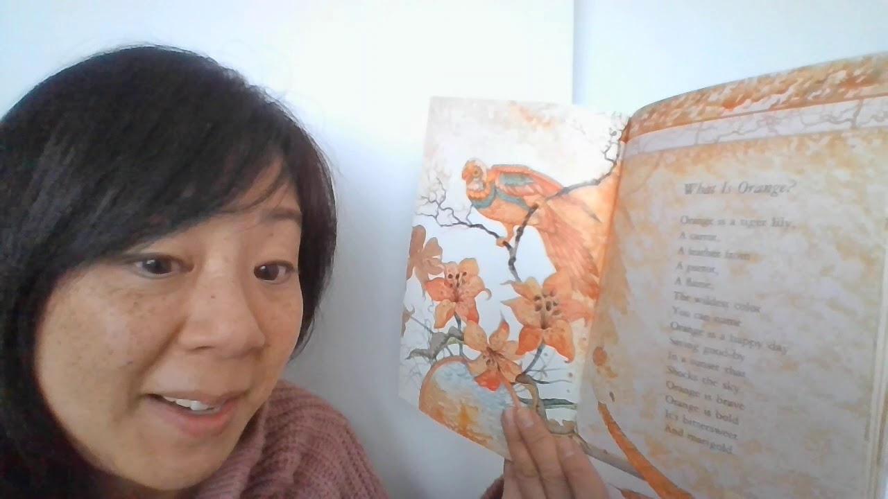 Color Poems 8 Orange