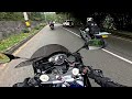 Yamaha R6 x2 crazy LOUD EXHAUST SOUND 