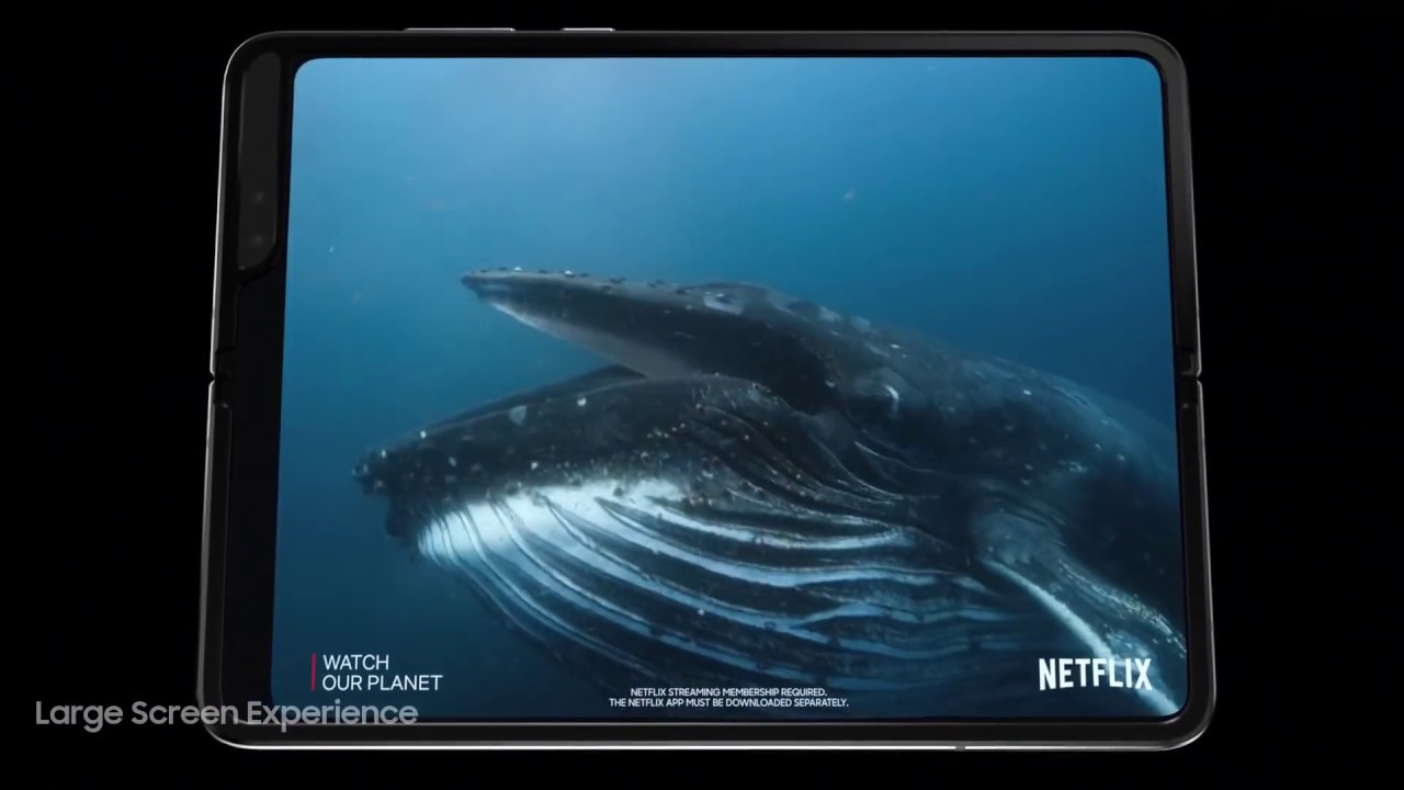video Samsung Galaxy Fold LTE 2019