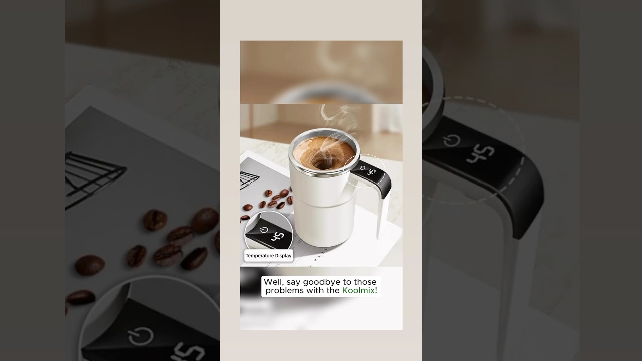 Morning Routine Mug The perfect Self-Mixing coffee Mug for your morning routine. #coffeemug ...