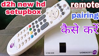 videocon d2h new hd setupbox V-7000 HDW remote pairing कैसे करें। screenshot 5