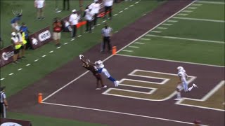 Texas Stateβs Jeremiah Haydel Makes Amazing One Handed Catch Vs. SMU