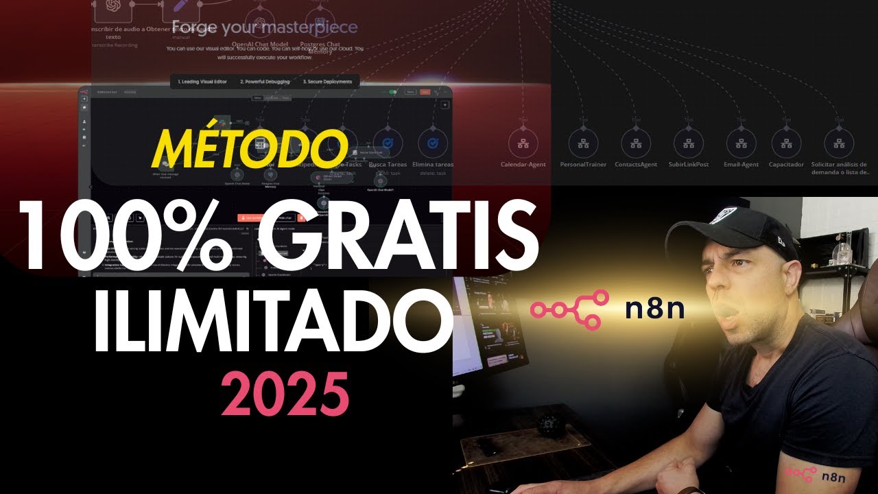 #n8n 🔥La mejor instalación de n8n GRATIS , FÁCIL Y SEGURA 🚀 ¡Tu Propio ...