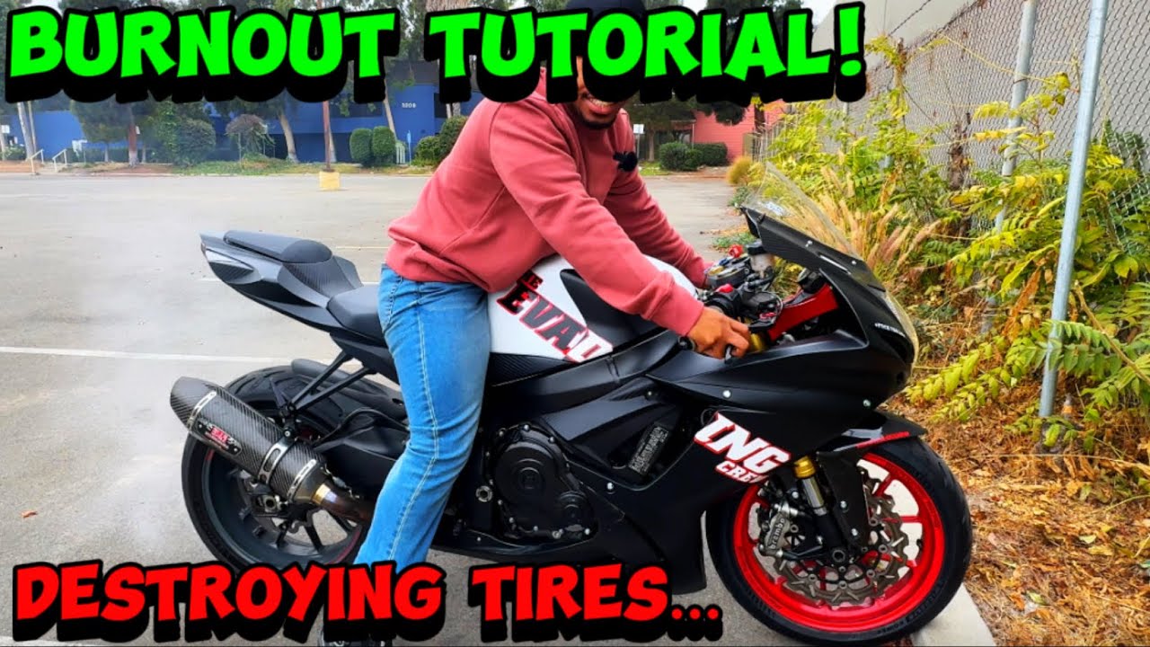 Как выгореть на любом мотоцикле | GSXR 750