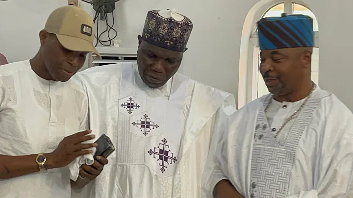 MC OLUOMO & TAFA SEGO AT MC OLUOMO’S MOTHER REMEMBRANCE PRAYER 