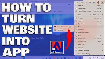How To Turn Website into App with Microsoft Edge | Convert Website To App For Free