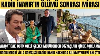 Kadi̇r İnanirin Ölümü Arkasindan Mi̇rasçilari Alaçatidaki̇ Buti̇k Oteli̇ Basti Ve Müdürü İşten Kovdular