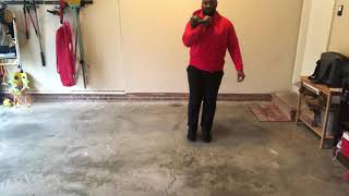 Offset Front Rack Kettlebell Reverse Lunge