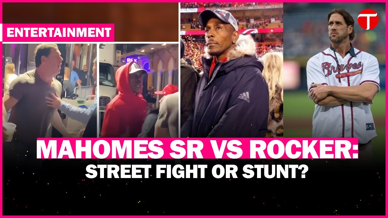 🔥 Mahomes Sr. vs. Rocker: Street Fight Showdown OR Epic Stunt?! 👀💥 ...