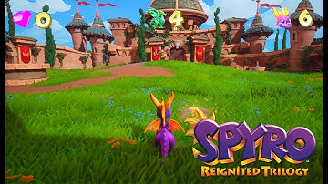 Spyro Reignited Trilogy - Spyro the Dragon 120% Walkthrough Part 2 - Stone Hill