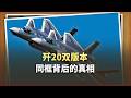 殲20雙版本同框背後的真相：渦扇10版腿長，渦扇15版手狠