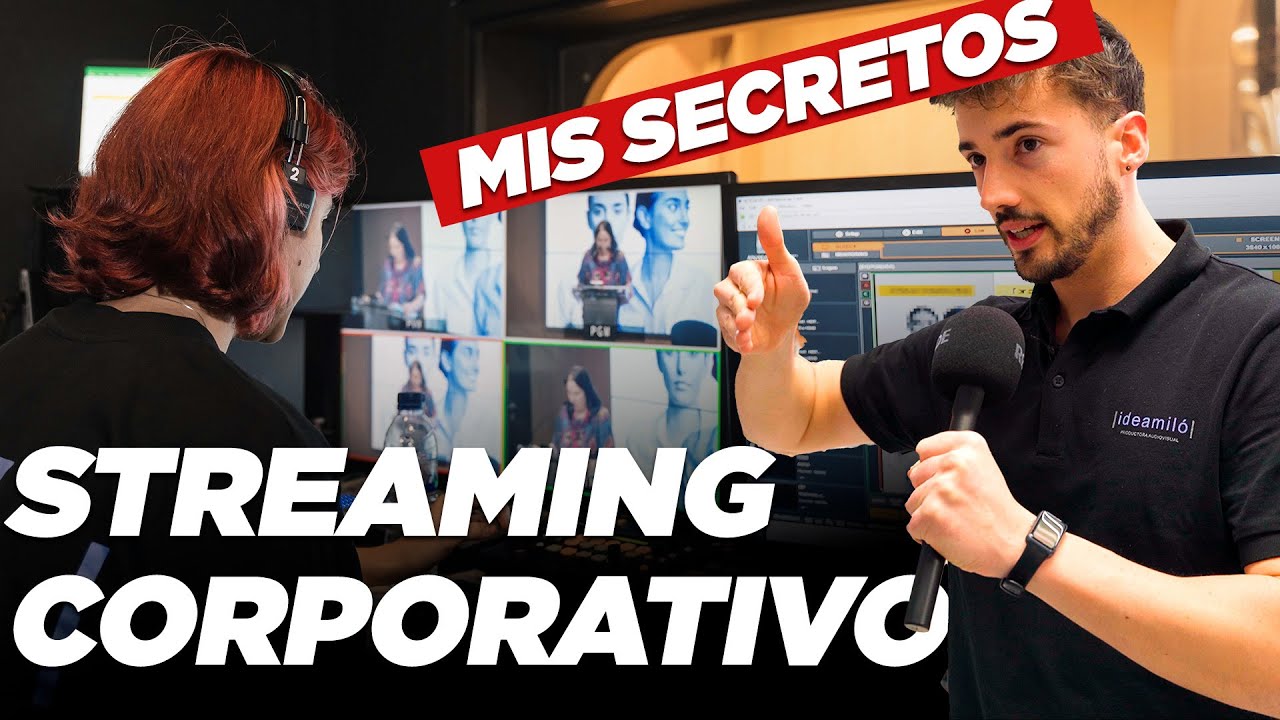Cómo realizar un STREAMING Corporativo | Tutorial Completo - YouTube