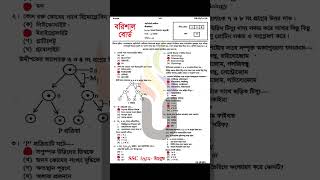 SSC 2026 Barishal Board Biology MCQ Solution | বরিশাল বোর্ড জীববিজ্ঞান MCQ সমাধান ২০২৬