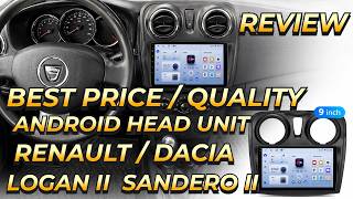 Android Head Unit for Renault Dacia Logan II or Sandero from Junsun Review