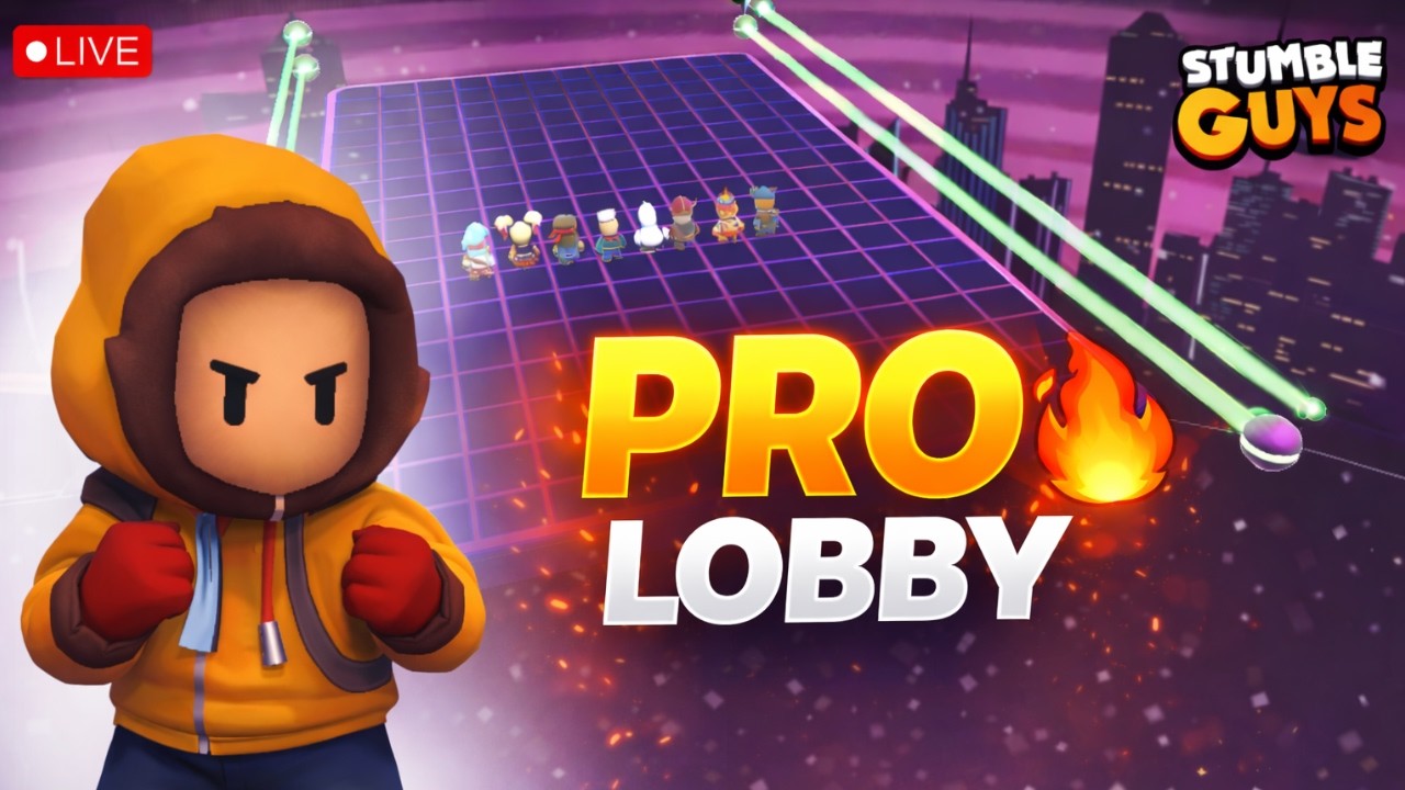 🔴 Stumble Guys Live 🔥ASIA Server Block Dash | 0.96