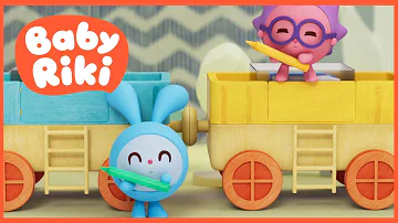 Desene BabyRiki  - Jocuri BabyRiki pentru Copii de Grădiniță | COLAJ 60 MIN