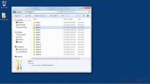 Lynda Excel Course - 0002 Using the exercise files