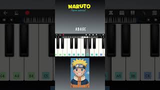 Naruto piano tutorial || Naruto flute music piano tutorial ||