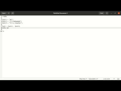18 PHP Web Development   17   Strings   Strings Concatenation