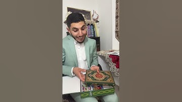 فتح علبة القرآن الكريم مع القلم الناطق !!🥹