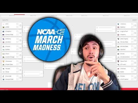 MY 2018 MARCH MADNESS BRACKET PREDICTIONS