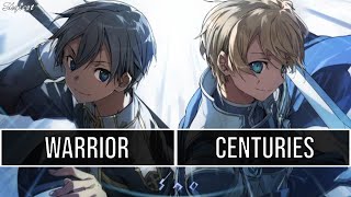 [Switching Vocals] - Warrior x Centuries | Imagine Dragons & Fall Out Boy (Rick Mashups) Nightcore Resimi