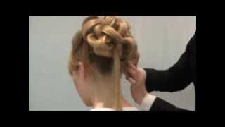 Amazing Wedding Upstyle With Elegant Curls.