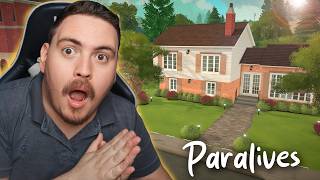 Construí uma CASA SPLIT LEVEL (3 níveis) no Paralives! │ Paralives