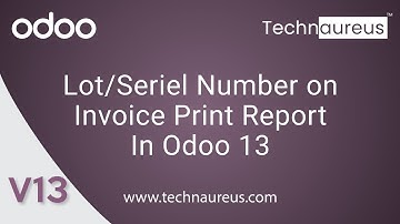 Lots & Serial Number in Invoice Print Report on Odoo 13